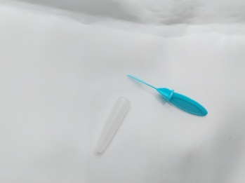 Triangle interdental brush