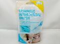 Triangle interdental brush
