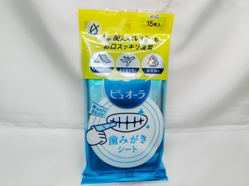 ピュオーラ 歯みがきシート